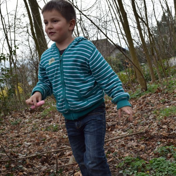 Spazieren im Wald (Foto: Erika Gisler)