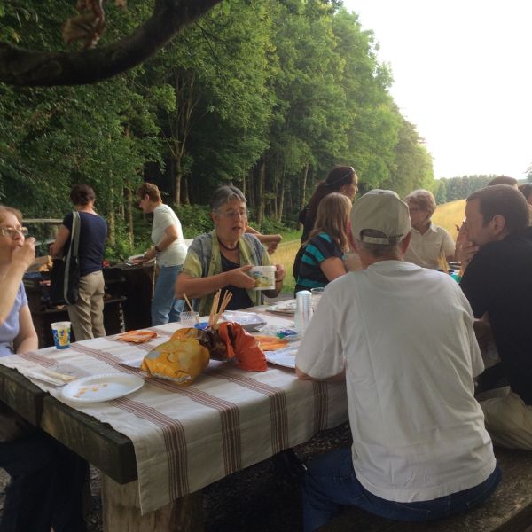 Fledermausexkursion 1.7.2016 (Foto: Erika Gisler)